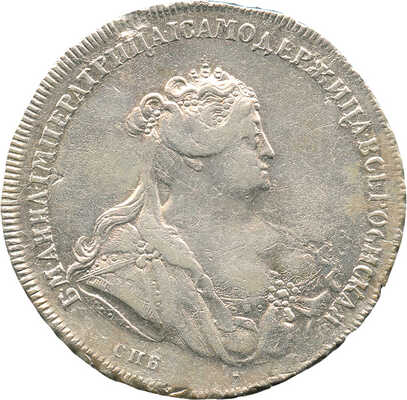 1 рубль 1740 года, СПб
